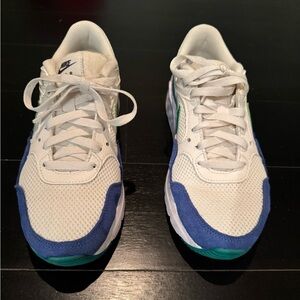 Nike Air with Blue Suede and Green Details